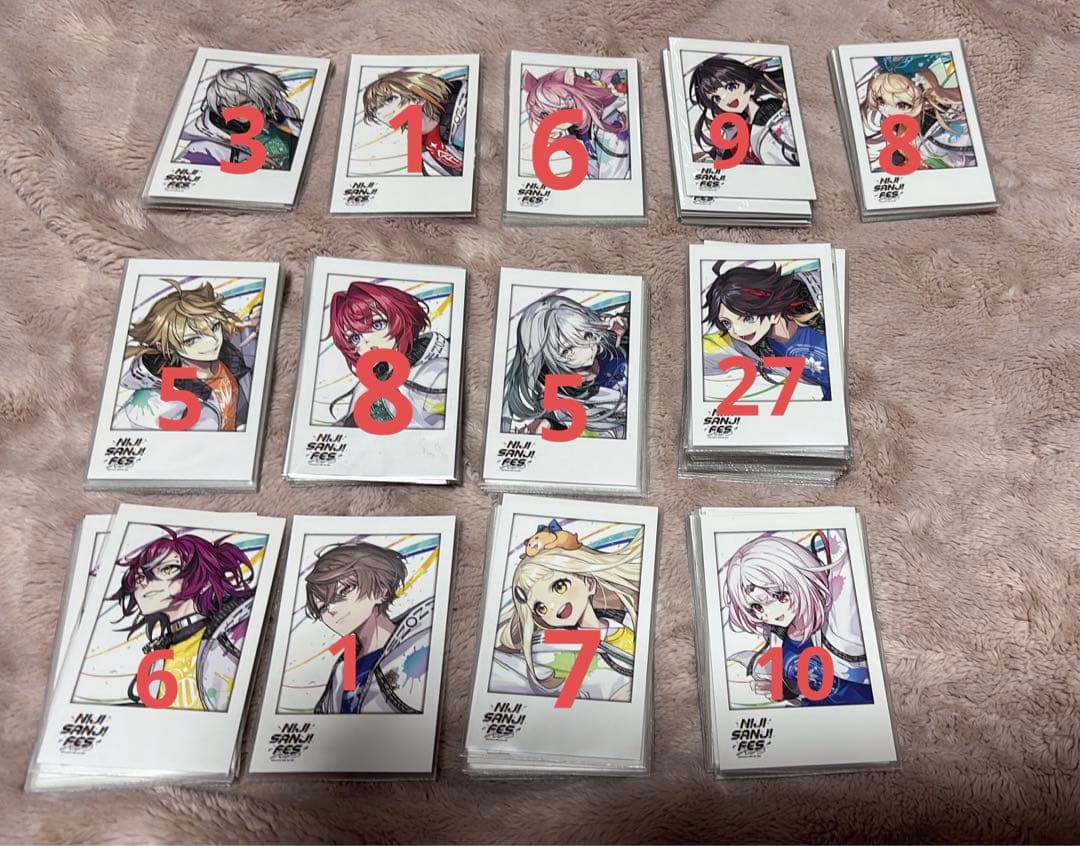 にじフェス2023 チェキ