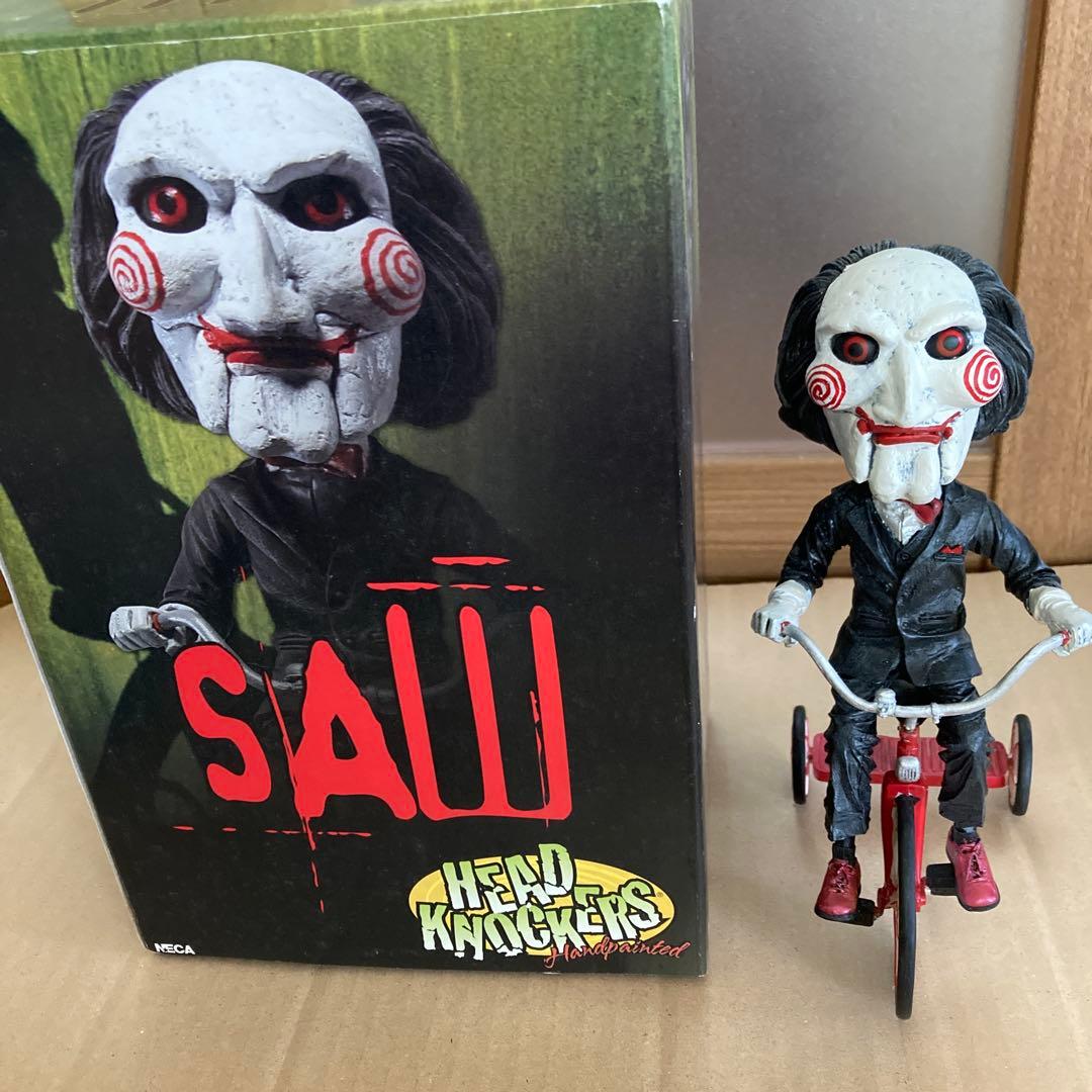 新品❗️ＮＥＣＡ ＳＡＷ ヘッドノッカーズ ジグソウ ビリー　ソウ　三輪車