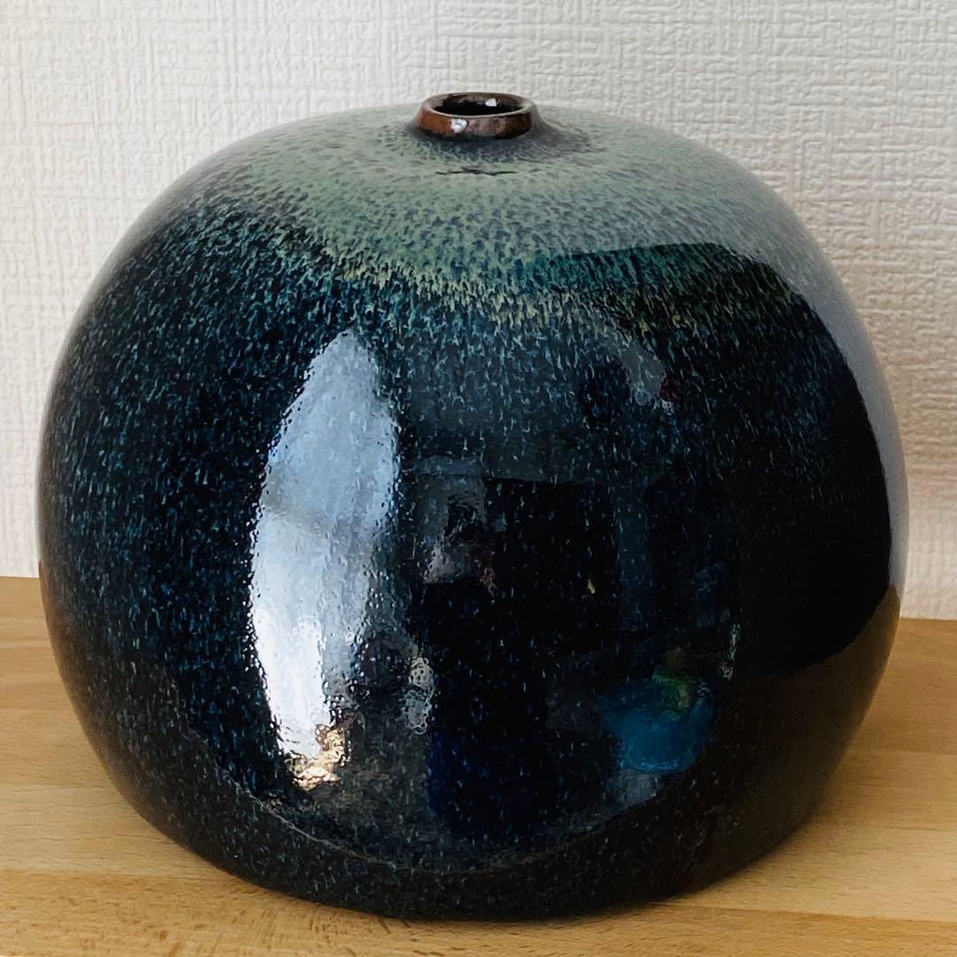 ⚫︎小石原焼　花瓶　工芸品　　　　　　　リS