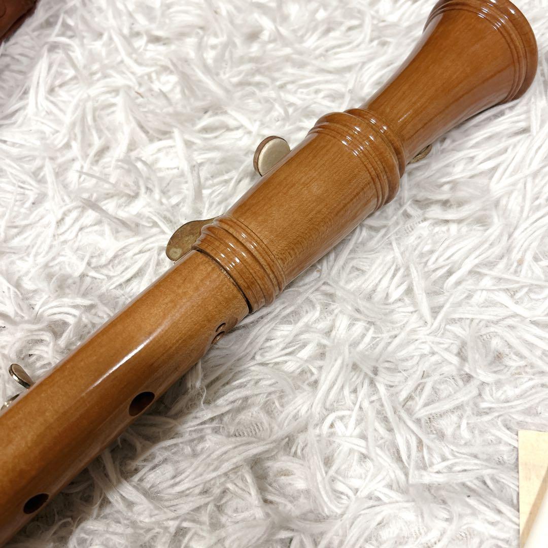 YAMAHA スペリオリコーダー テナーバロック 純正ケース 説明書付き