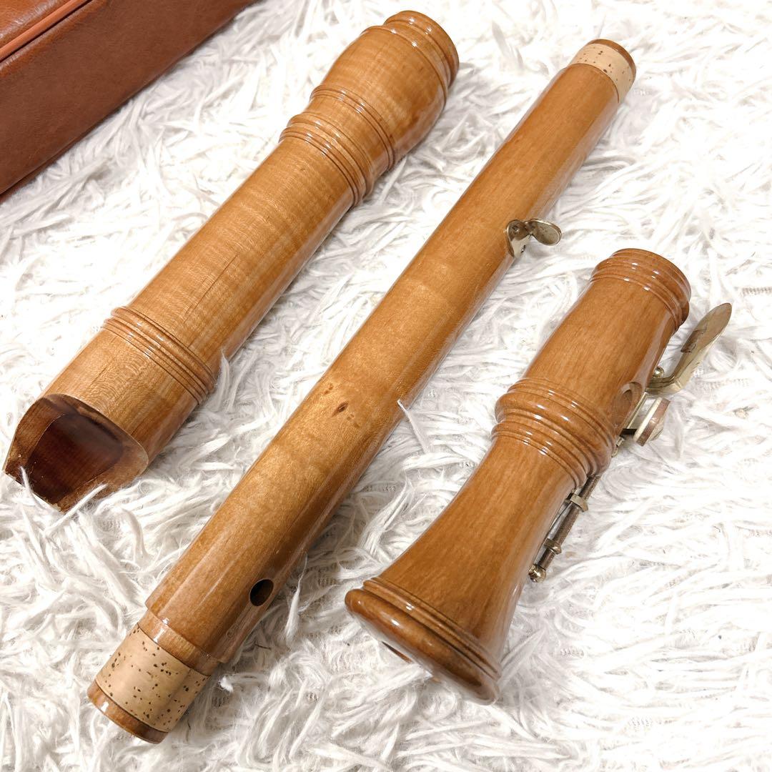 YAMAHA スペリオリコーダー テナーバロック 純正ケース 説明書付き