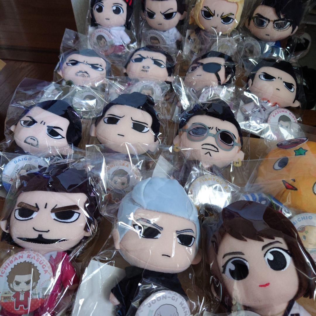 龍が如く ぬいぐるみ&缶バッチセット