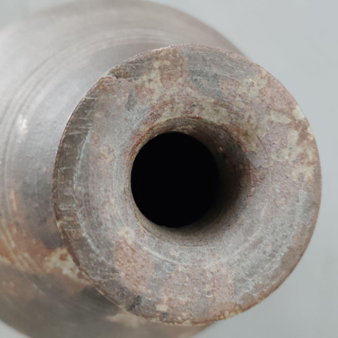 古備前 窯変 徳利 共箱 共布付 花瓶 花入