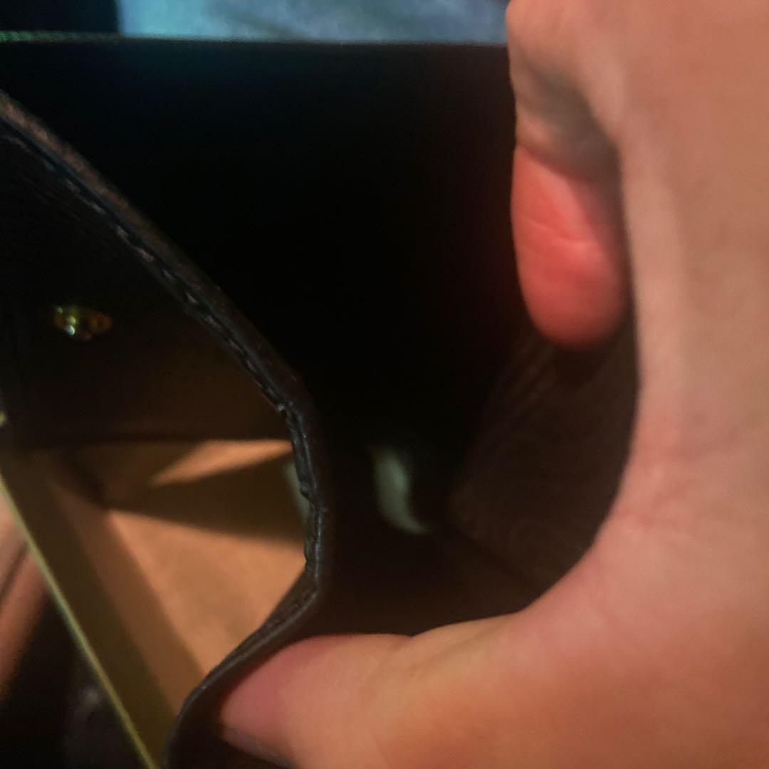 GUCCI ブラック 二つ折り財布