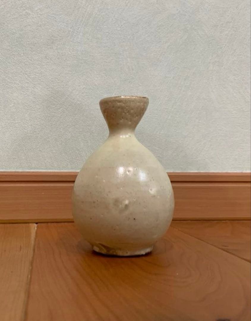 希少　人間国宝　中里無庵(12代中里太郎右衛門)作　徳利　重要無形文化財保持者