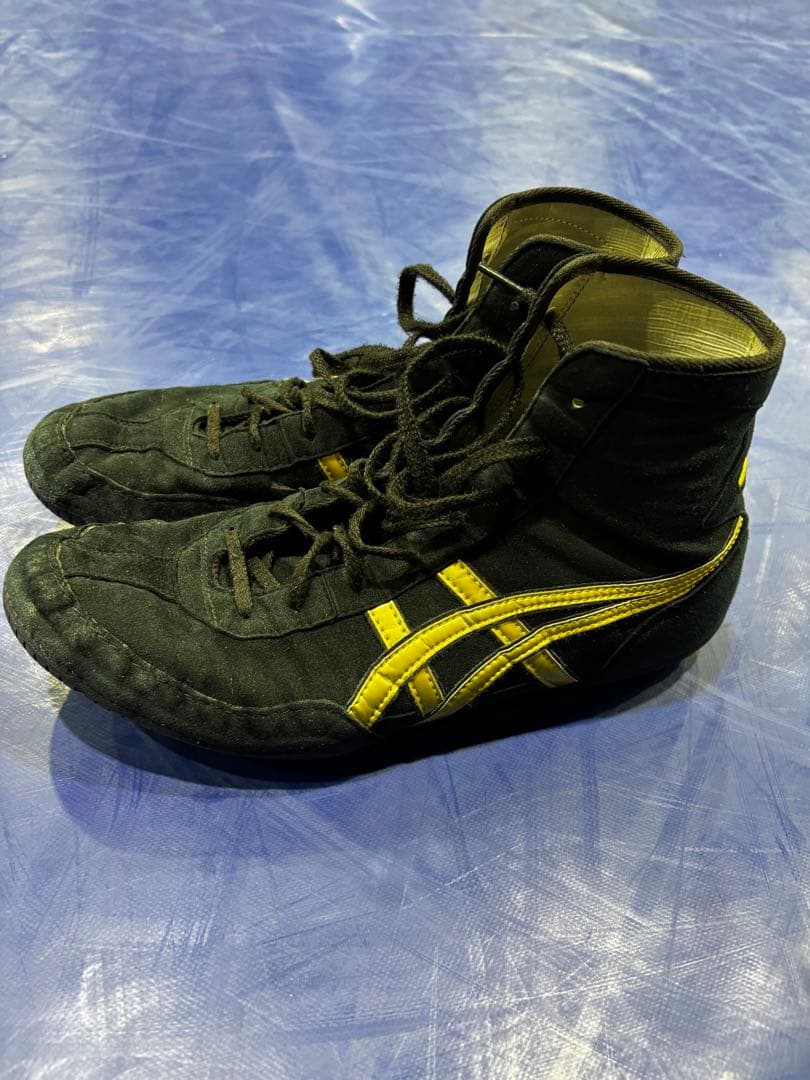 レスリング オーダーシューズ 28.0 黒金