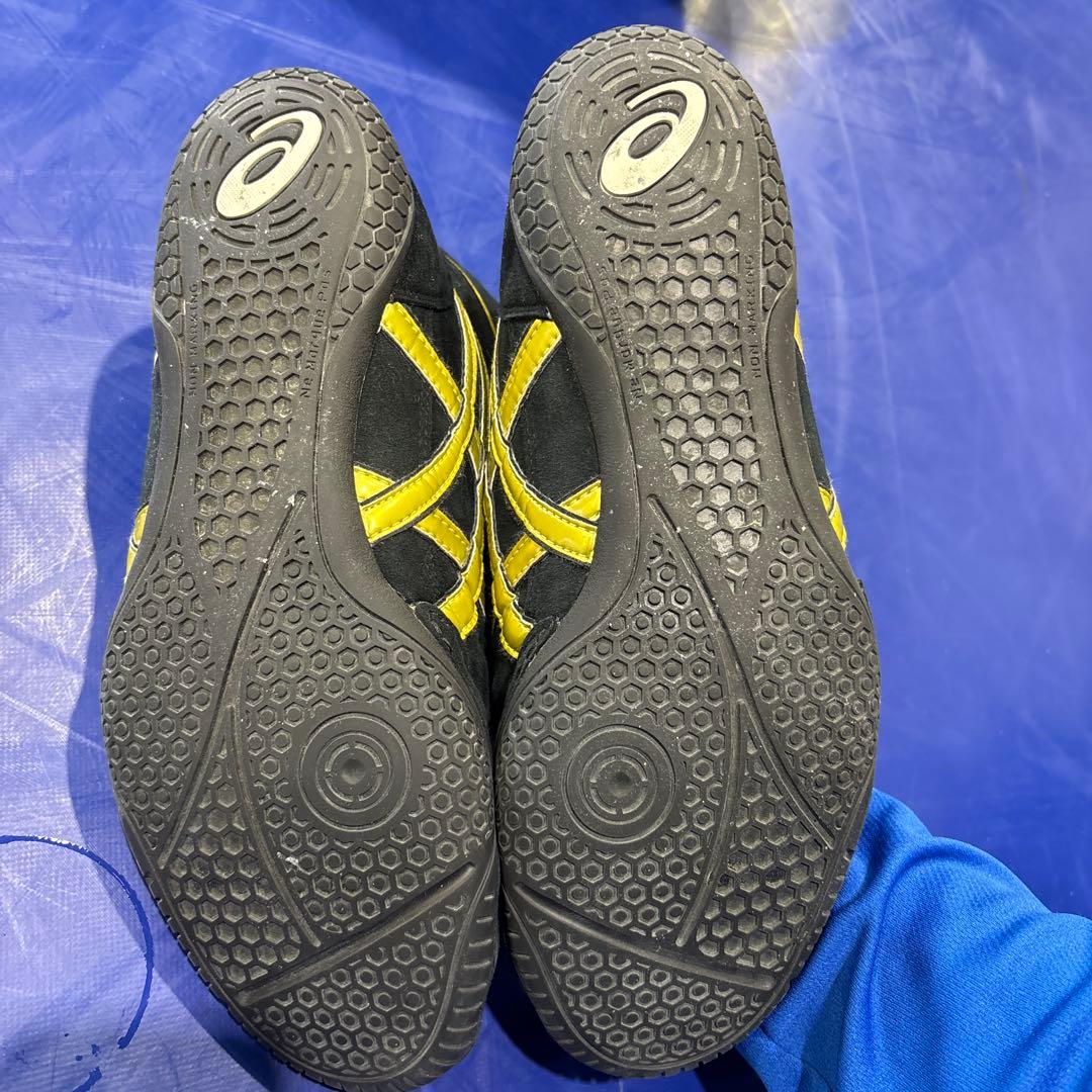 レスリング オーダーシューズ 28.0 黒金