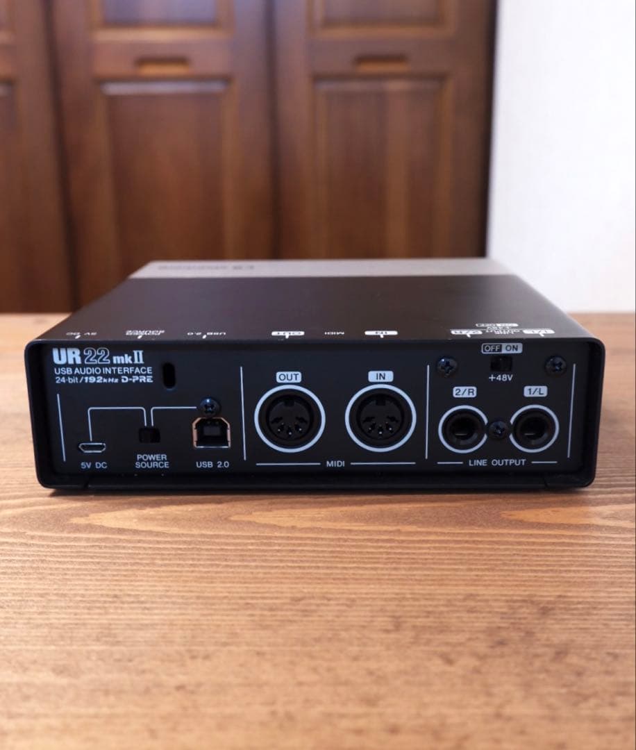 Steinberg UR22 mkII ｜USBオーディオインターフェイス