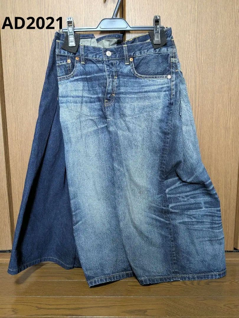【美品】ジュンヤワタナベ　コムデギャルソンLEVI'S コラボデニムスカート