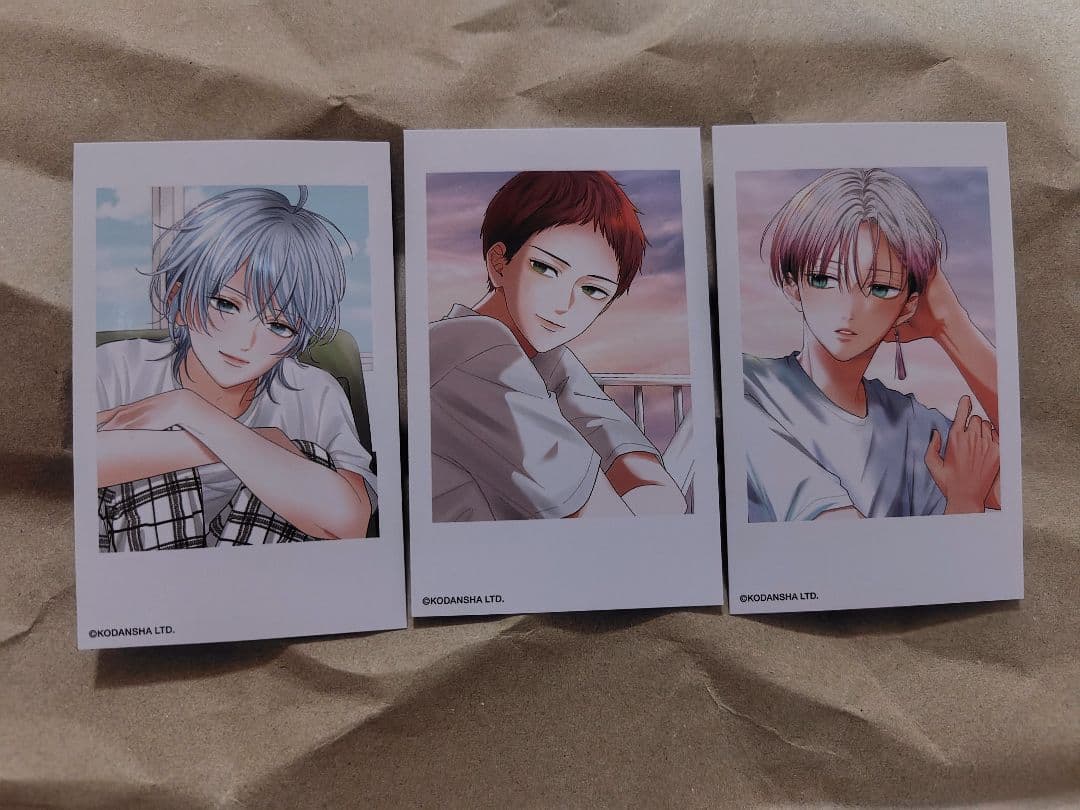 HNトレーディングチェキ風カード バースデーイラスト