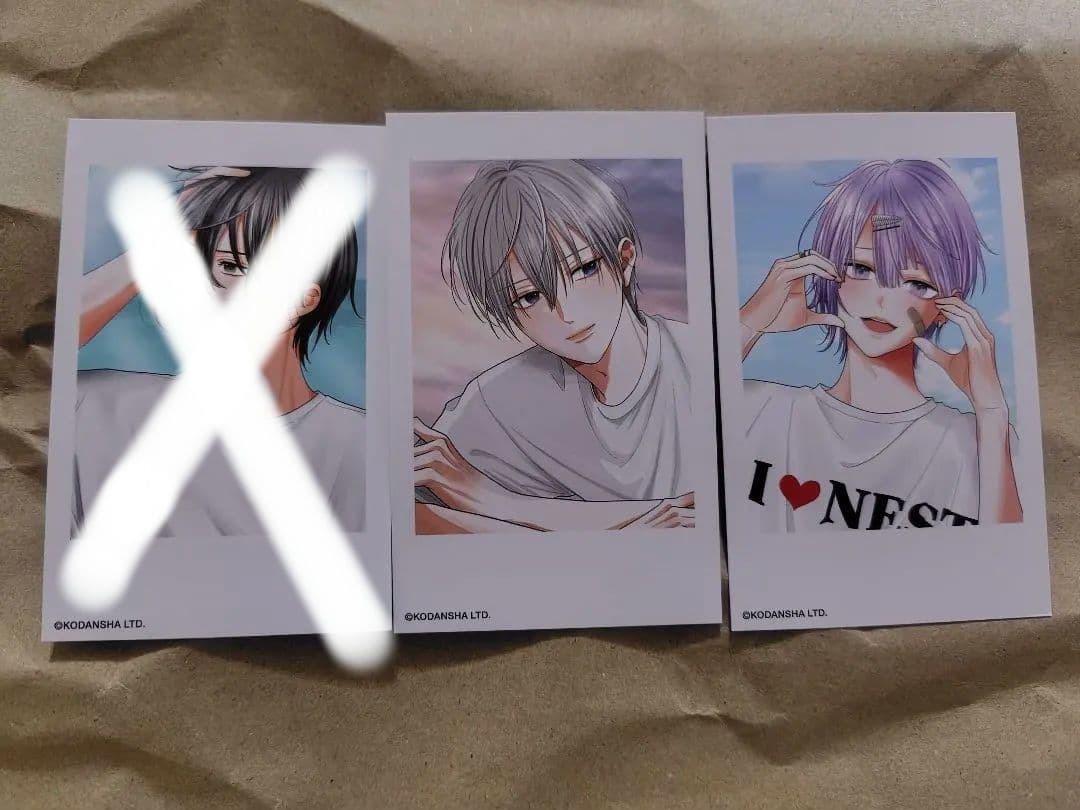 HNトレーディングチェキ風カード バースデーイラスト