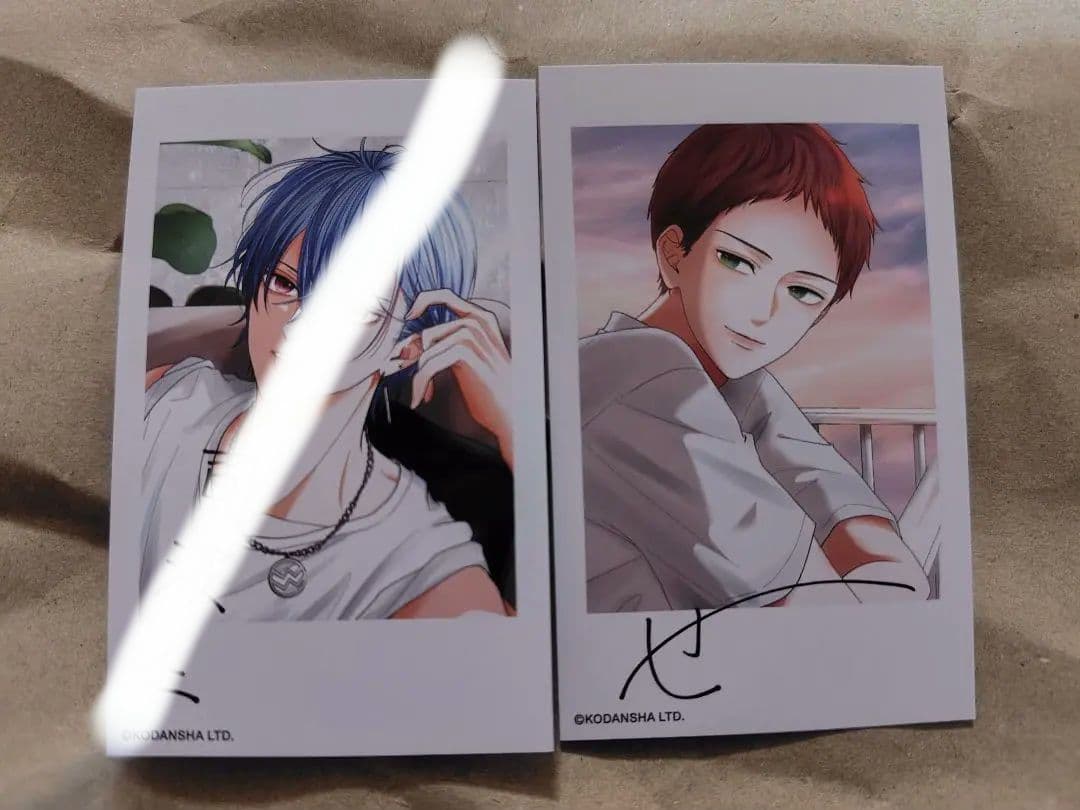 HNトレーディングチェキ風カード バースデーイラスト