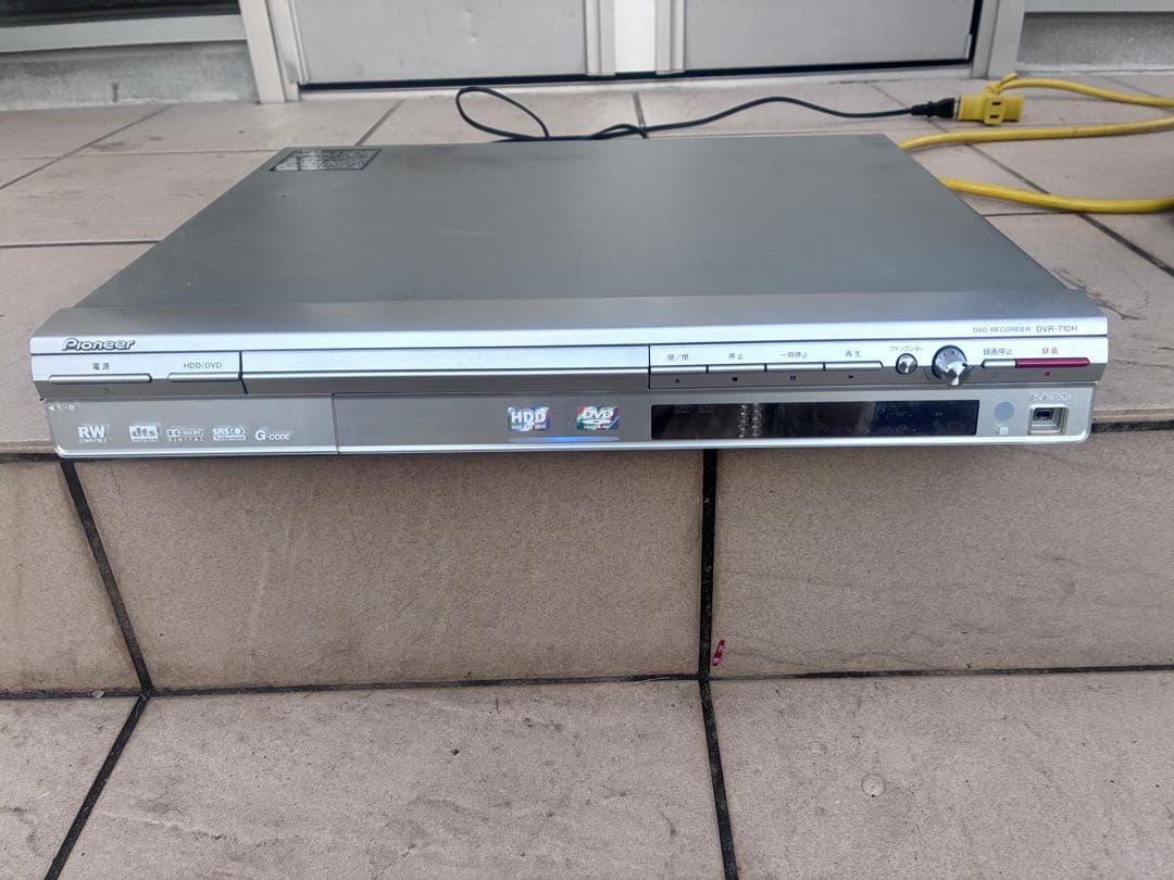 Pioneer DVDレコーダー 160GB HDD内蔵 DVR-710H