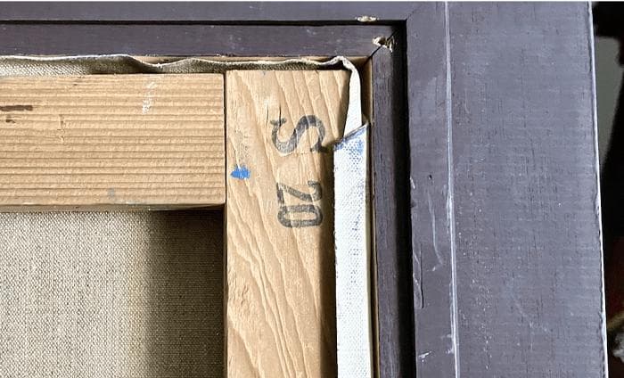 稲垣考二「美顔」1987年作 肉筆 油彩 キャンバス S20号 額装