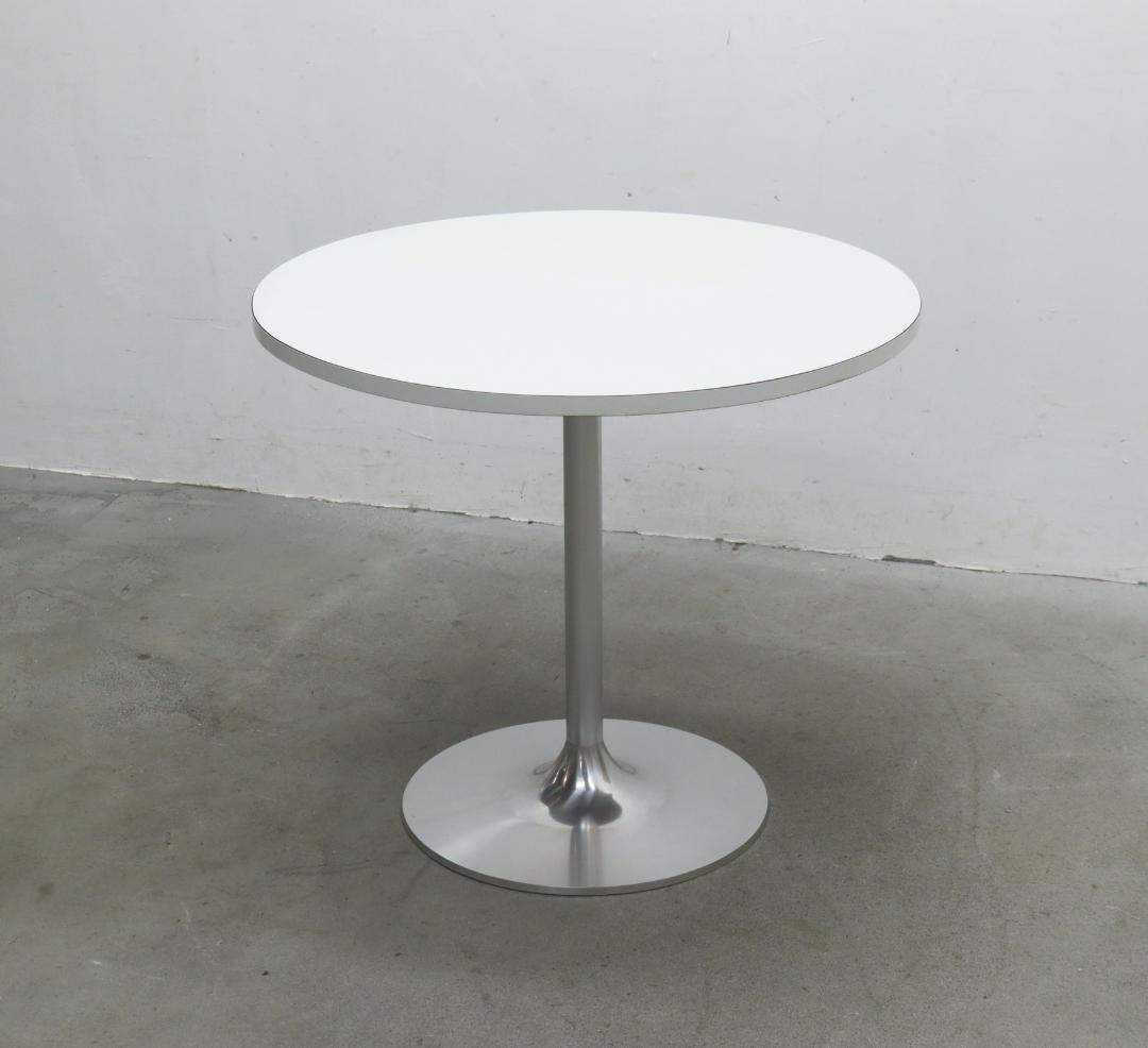 ヴィンテージ ラウンド カフェテーブル ダイニング サイドテーブル 円型 2