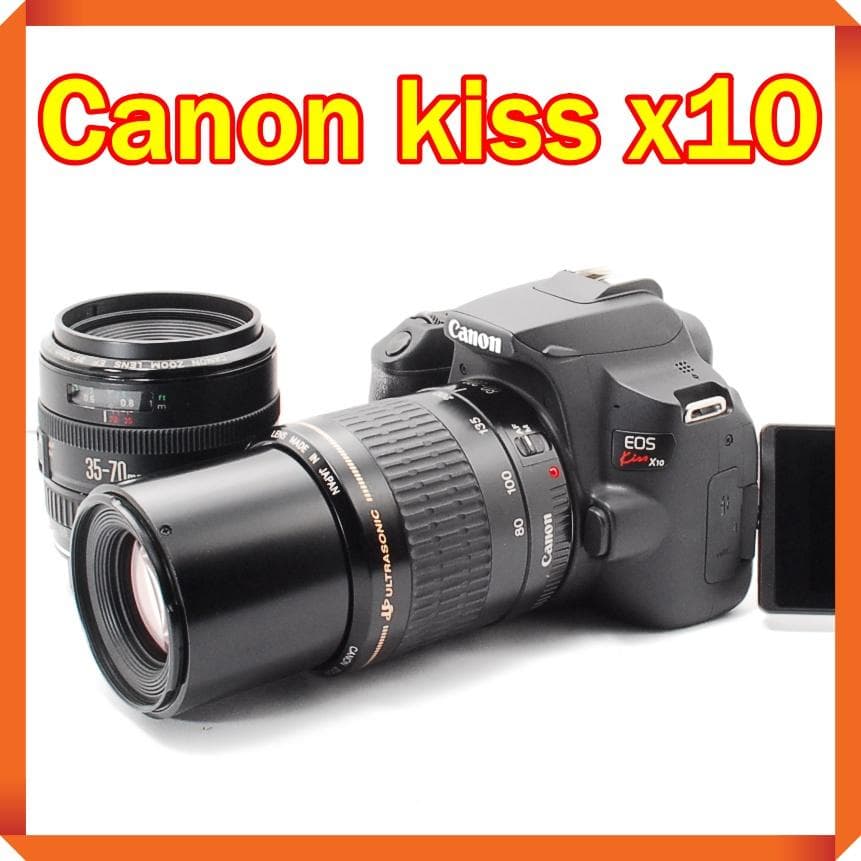 極美品 Canon EOS kiss x10 スマホ転送機能を搭載！