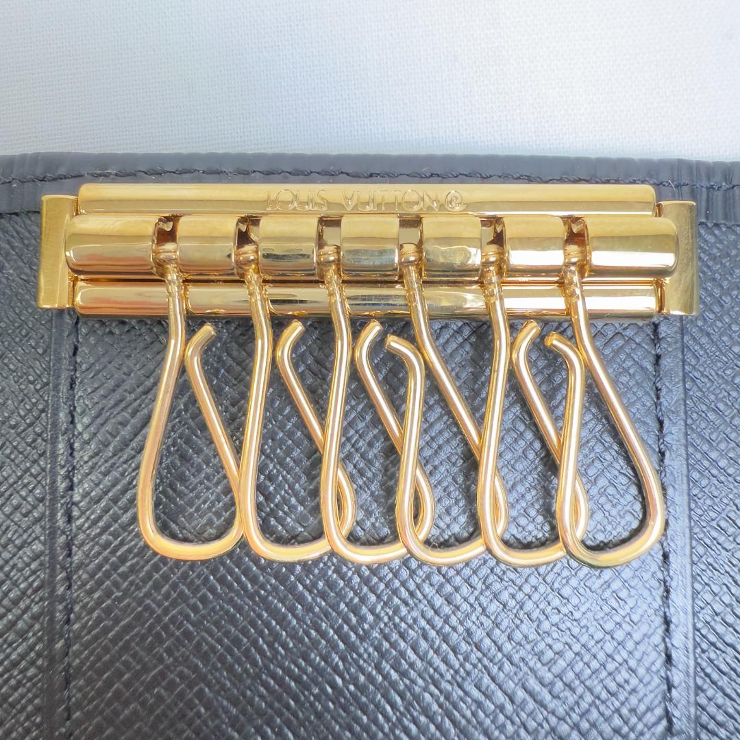 【TM4-80-10】美品 ルイヴィトン エピ キーケース ブラック