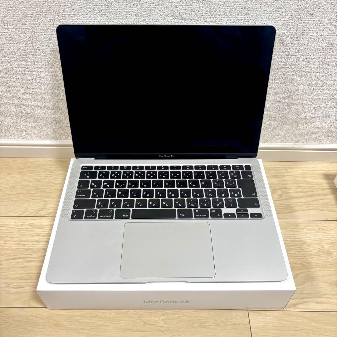【美品】MacBook Air M1チップ 16GB 512GB シルバー