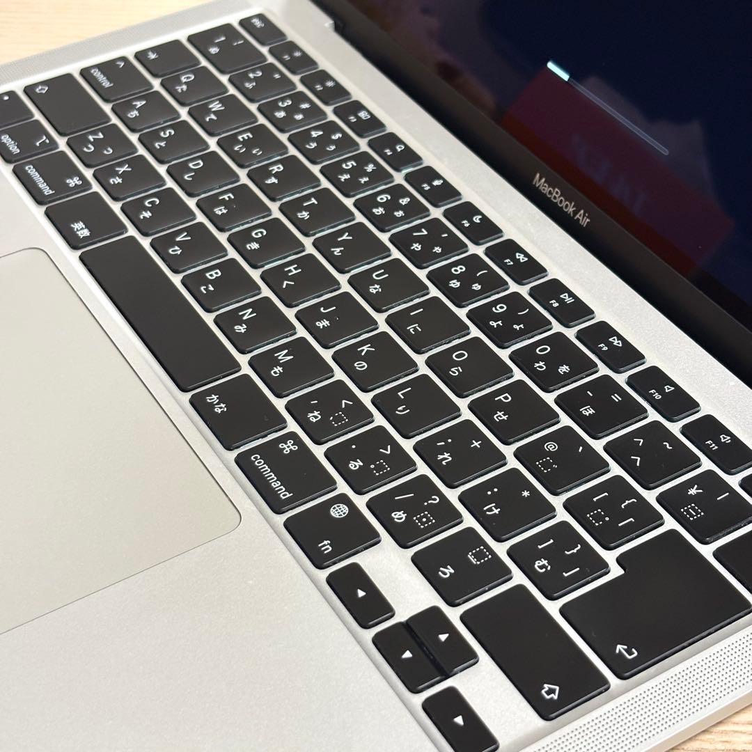 【美品】MacBook Air M1チップ 16GB 512GB シルバー