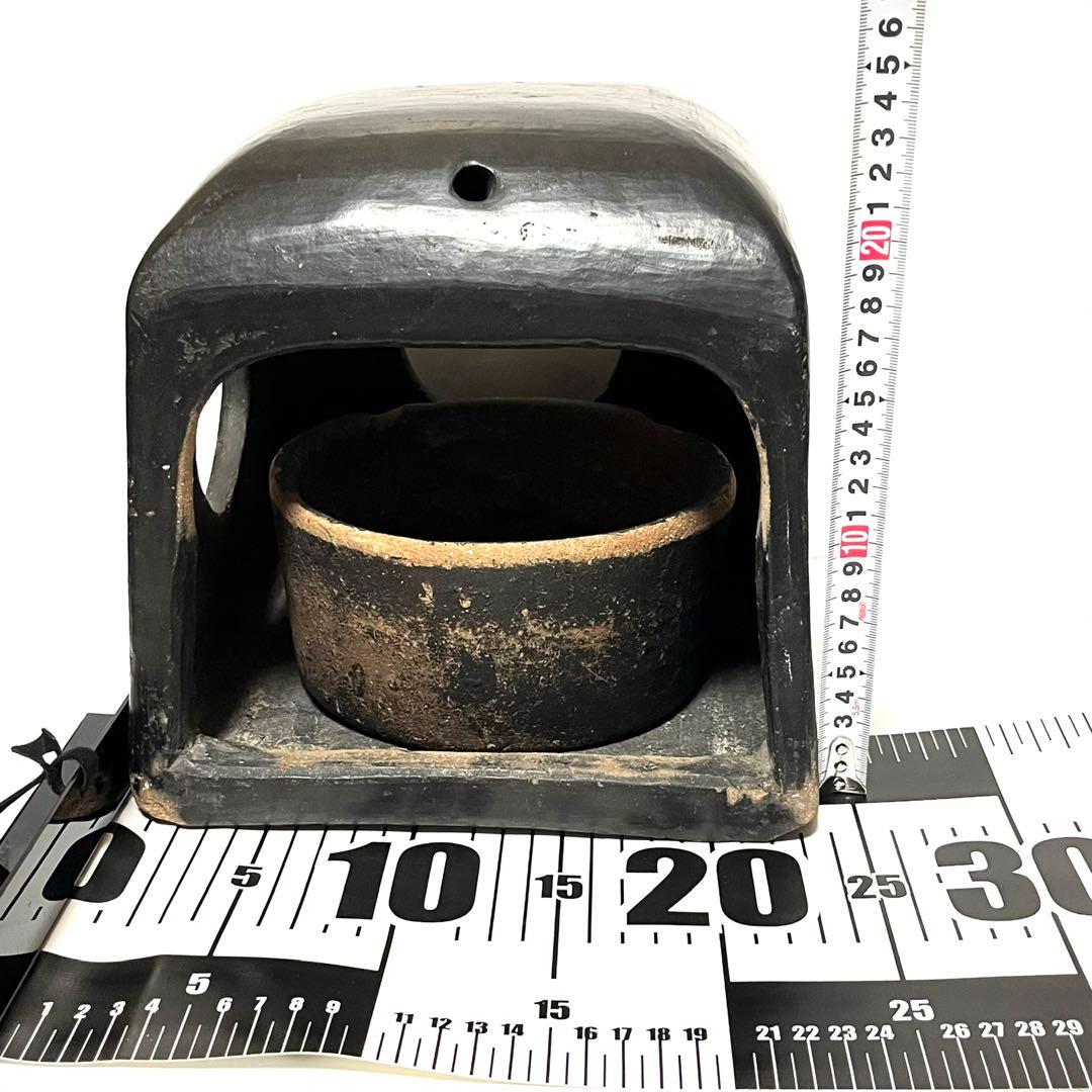 ■時代物・希少■あんか・行火・猫火鉢・置きこたつ・レトロ・古道具・古民具・瓦土製