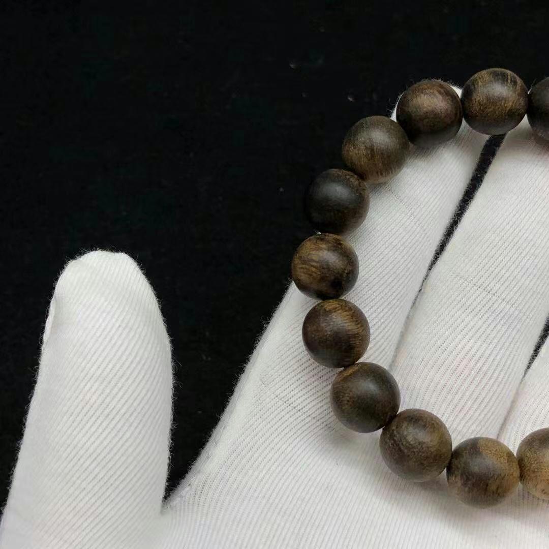 本物見逃すな!本物保証天然正品ダラガン虎斑沈香手串 沈香木 伽羅 聞香