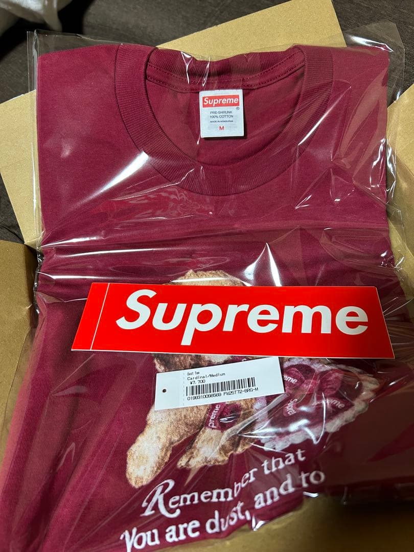 ミ*ナ様 supreme dust tee M cardinal カーディナル