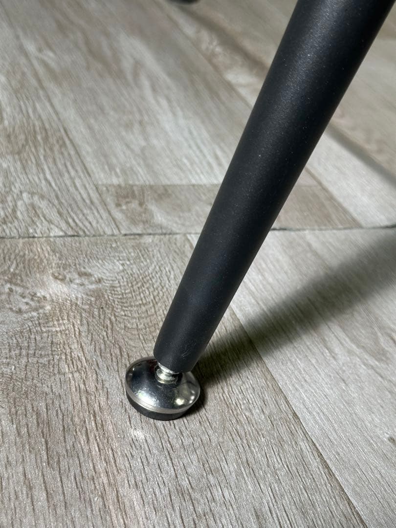 丸テーブル オシャレ 強化ガラス テーブル ラクラク組立 新品 未使用