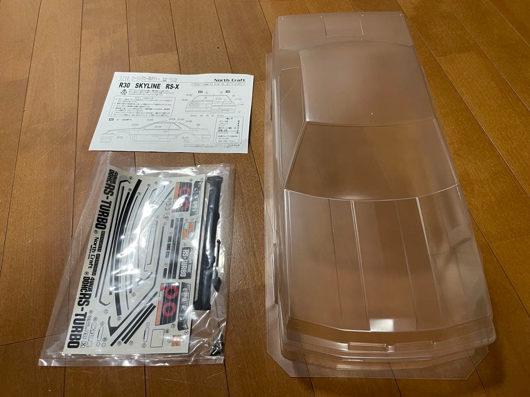 ノースクラフト R30スカイライン RSターボ 1/10ラジコンボディ 鉄仮面