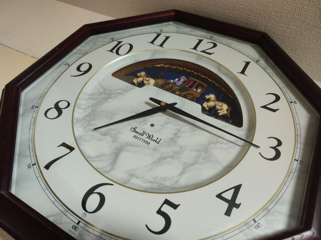 RHYTHM スモールワールドセレモニーDX 4MH699からくり時計