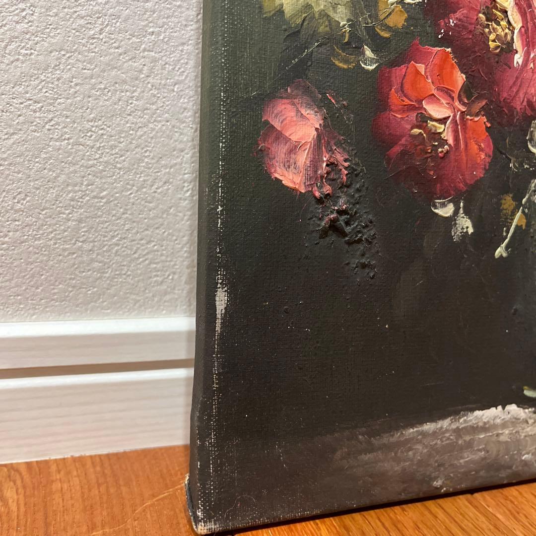 フランス　無名作家の油絵