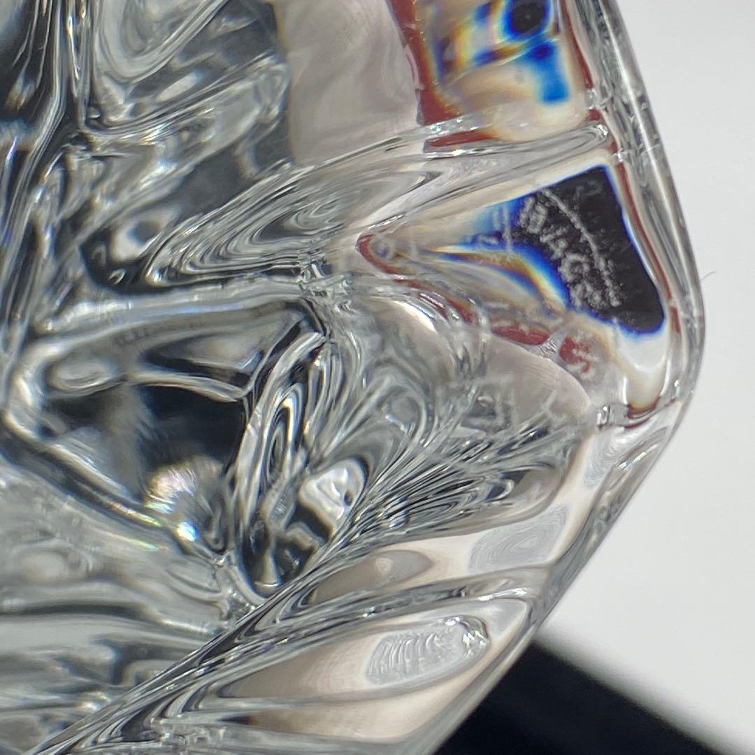 バカラ クリスタル 置物　天使　女神　笛　ラッパ　箱無し　no.157