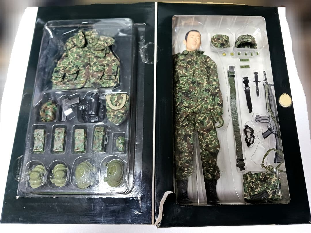 レア 陸上自衛隊 普通科隊員 中隊長 服部雅人 フイギュア