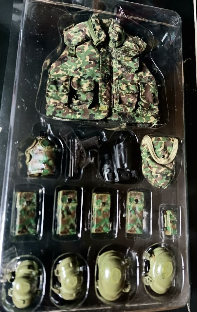 レア 陸上自衛隊 普通科隊員 中隊長 服部雅人 フイギュア