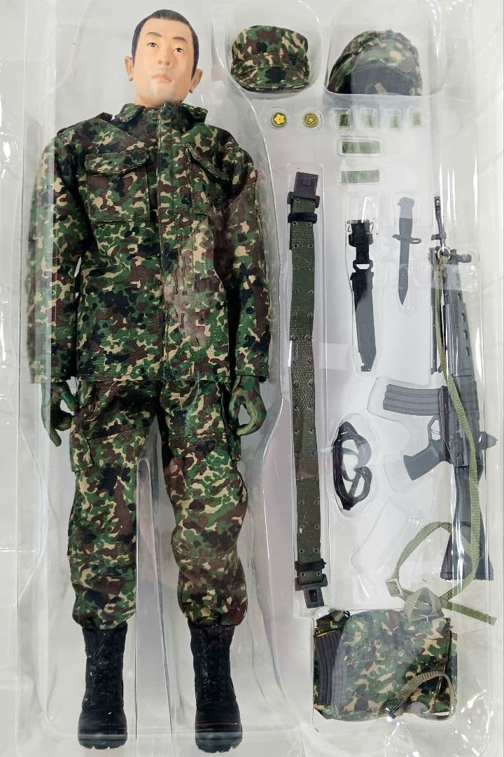 レア 陸上自衛隊 普通科隊員 中隊長 服部雅人 フイギュア