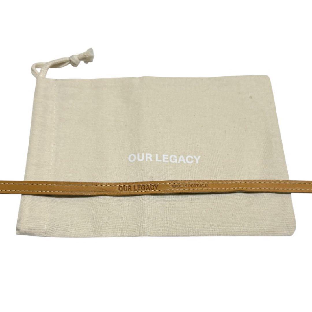 新品★ our legacy レザーブレスレット ネックレス コンチョ 本革
