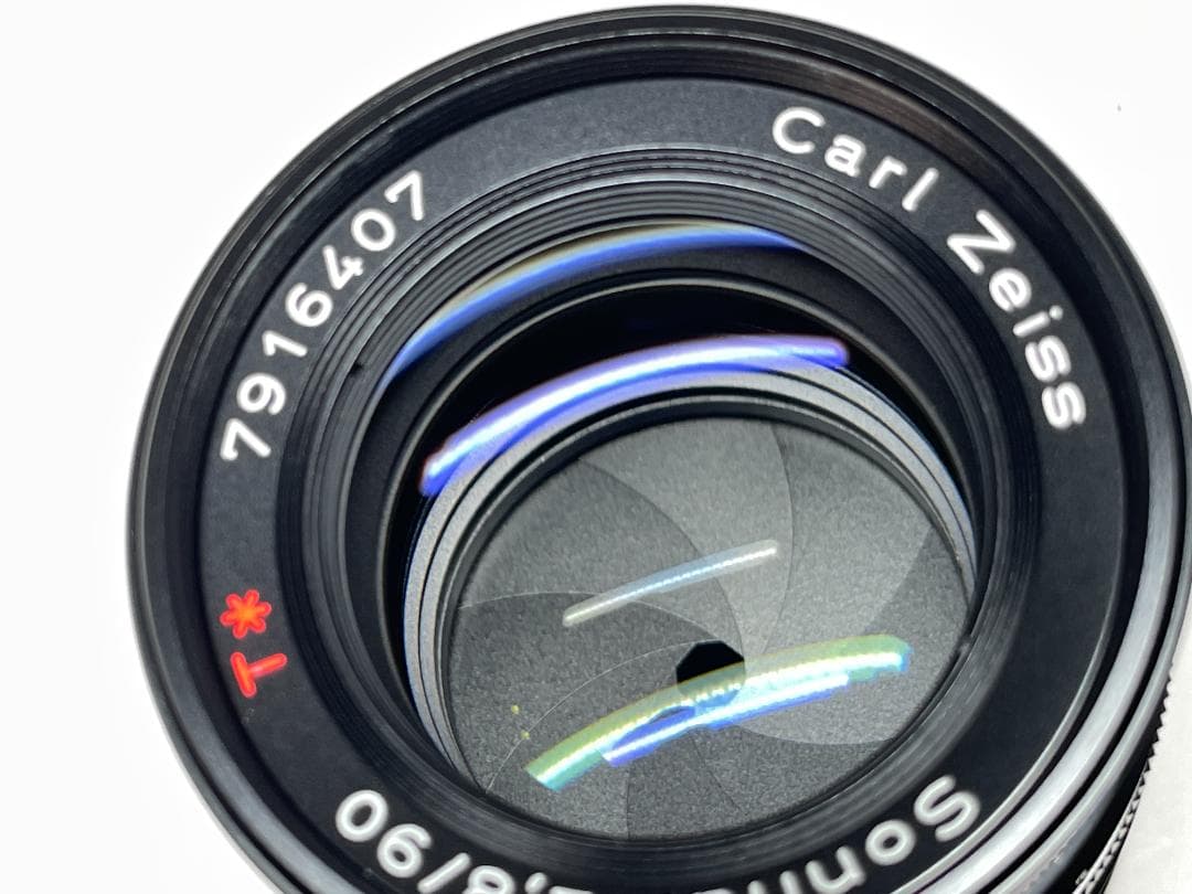 極上品 CONTAX Carl Zeiss Sonnar 90 2.8 ブラック