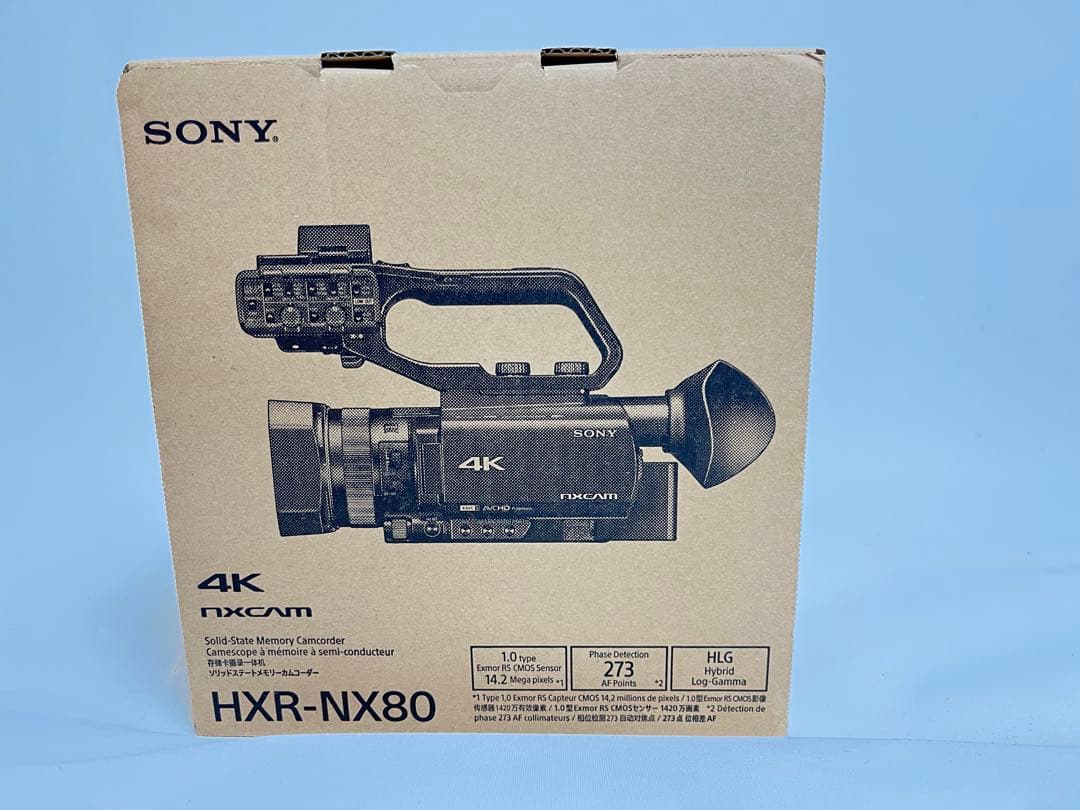 SONY NX80 充電器×2 バッテリー×5 ワイコン レンズプロテクター付き