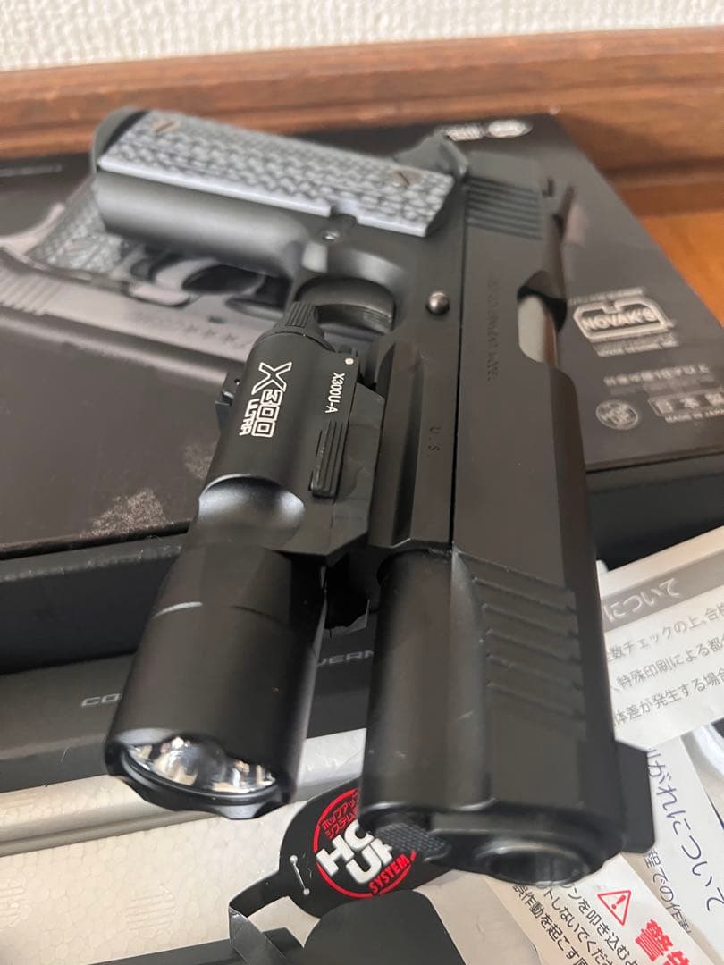 東京マルイ　M45A1　ガスブローバック　SUREFIRE X300 ULTRA