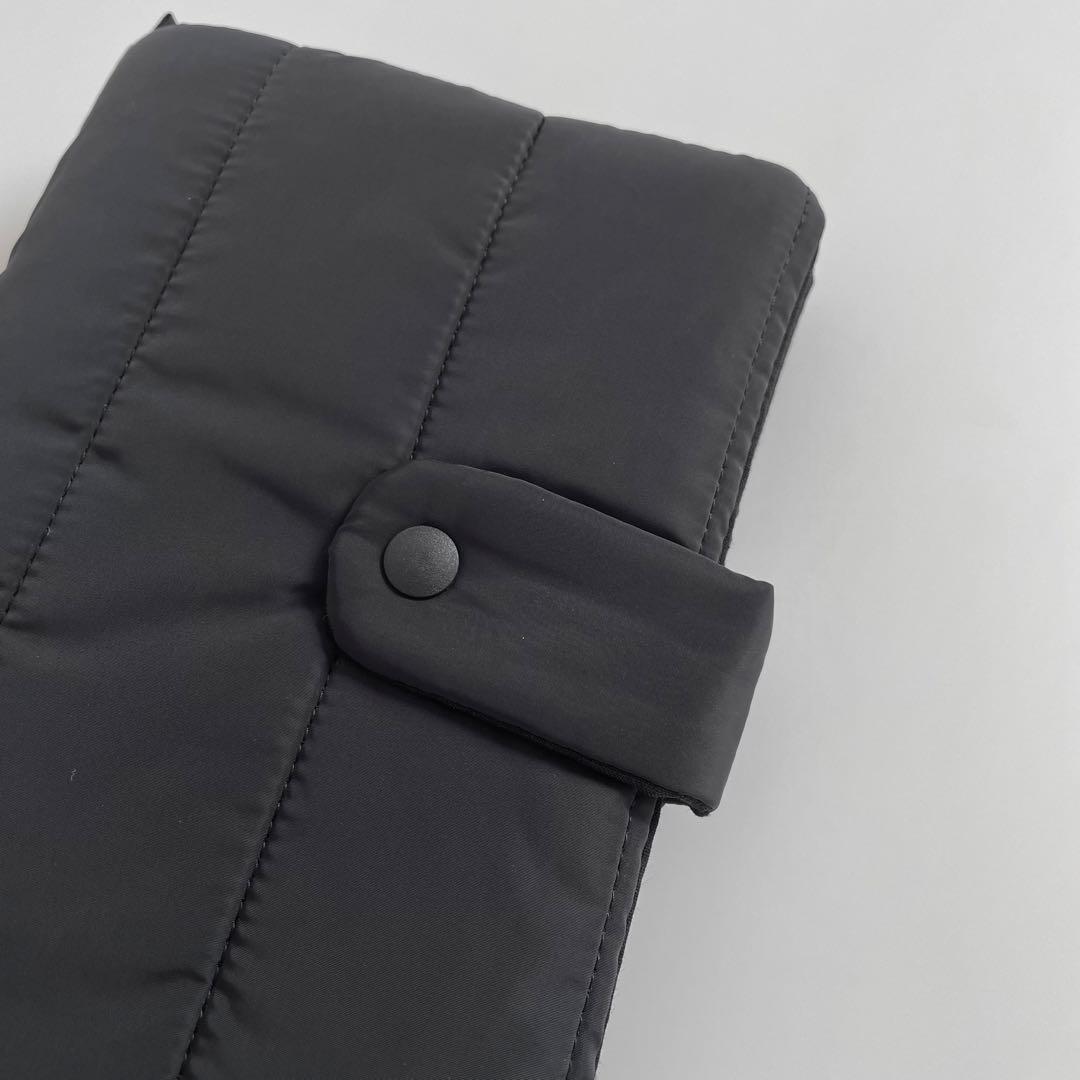 早い者勝ち　韓国　バインダー　カバー　貯金　現金管理　ブラック　リフィル