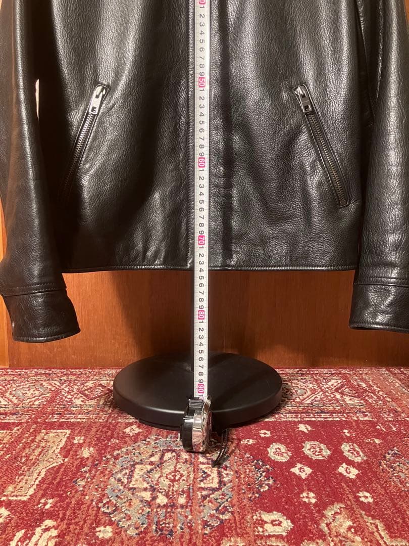 COACH コーチ 牛革 シングルレザージャケット Sサイズ