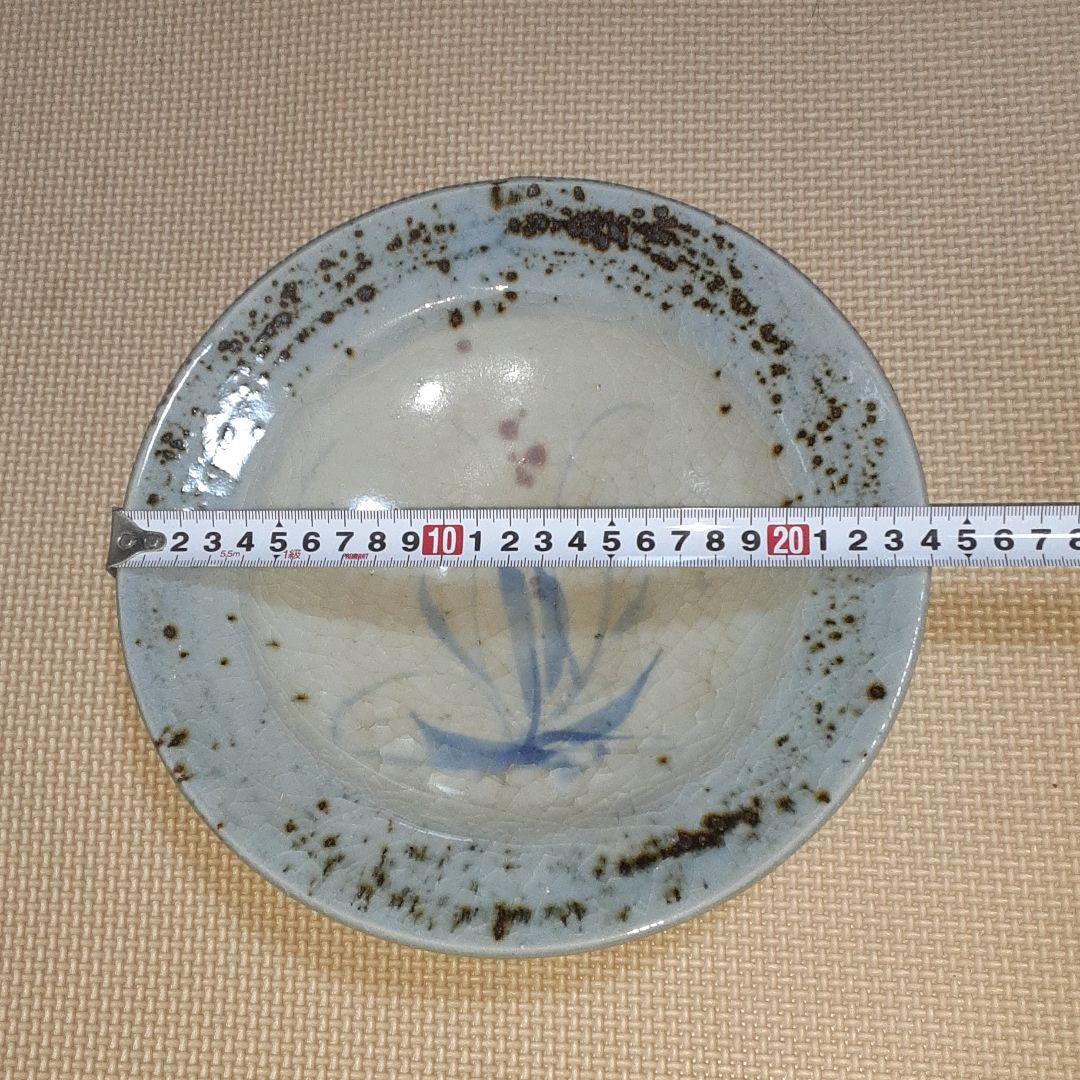 大久保窯　村上世一作　絵皿