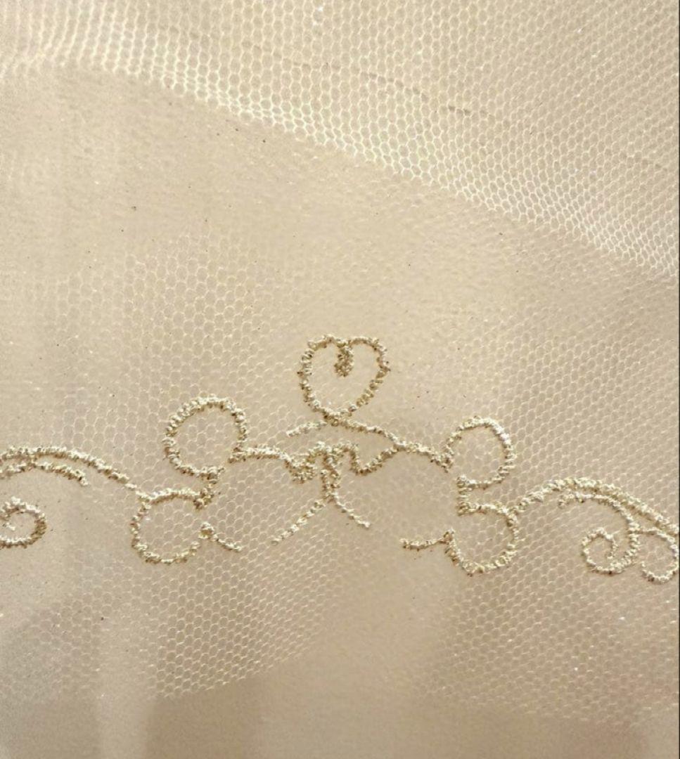 大幅値下げ！ミラコスタ　ミッキーベール ショート　ゴールド　ウェディング