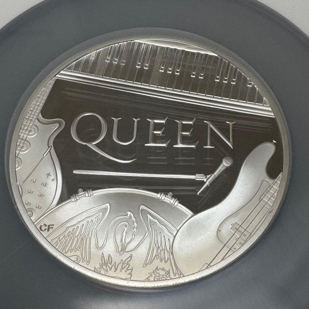 【◎最終値引】 ★5oz巨大銀貨★最高鑑定 2020 £10 モダン 金貨