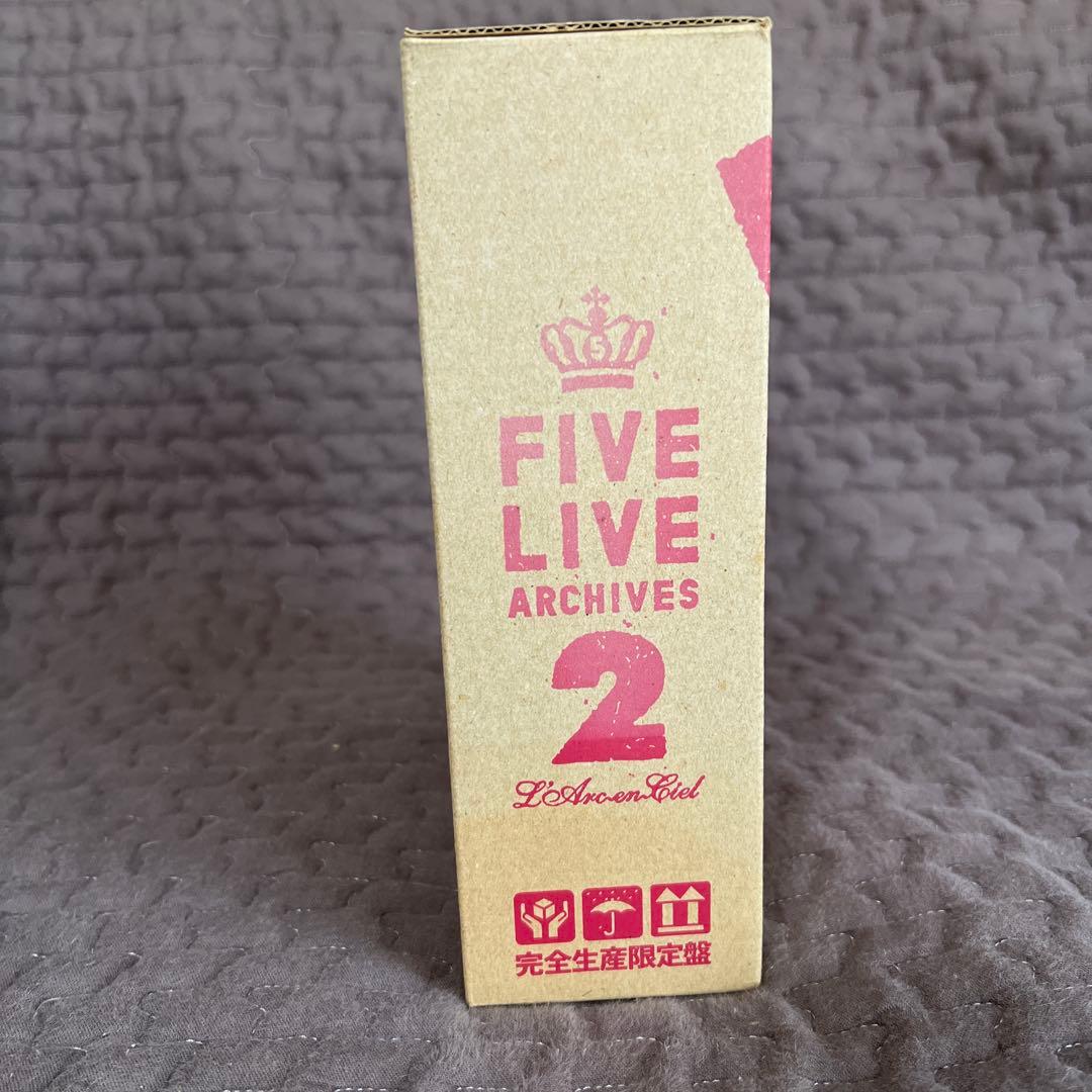 L'Arc〜en〜Ciel/FIVE LIVE ARCHIVES2完全生産限定盤