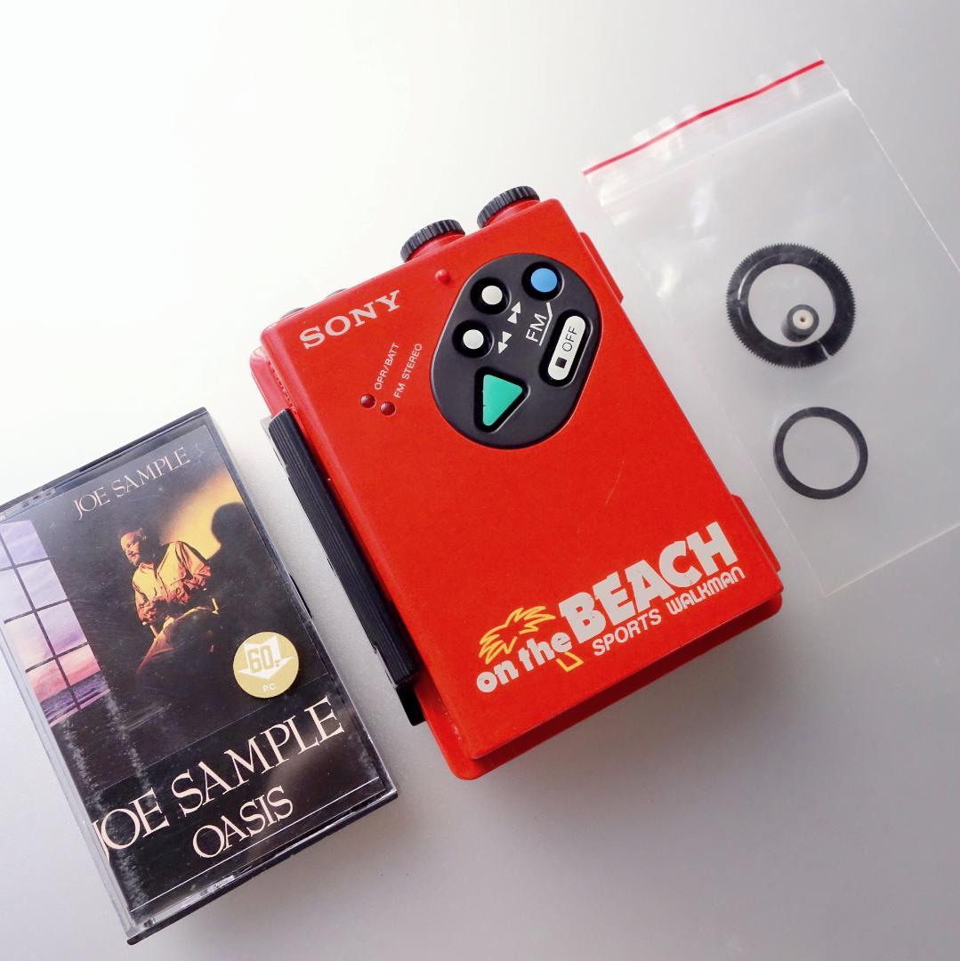 【動作整備品】希少 WM-F5 カセットテーププレーヤー ウォークマン DDメカ