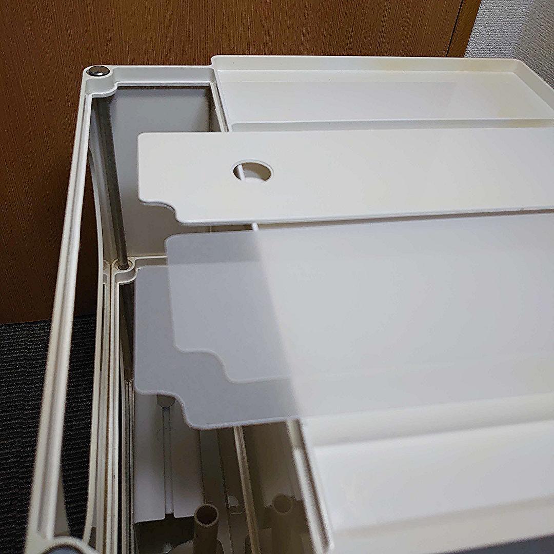 ボビーワゴン｜BOBY Wagon｜2段トレイ｜B-LINE 正規品｜ホワイト