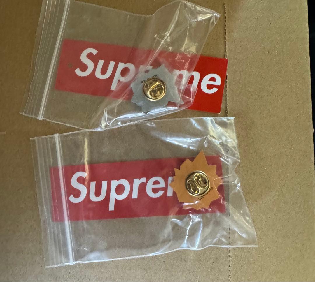 Supreme Bullet Hole Pin Nate Lowman セット