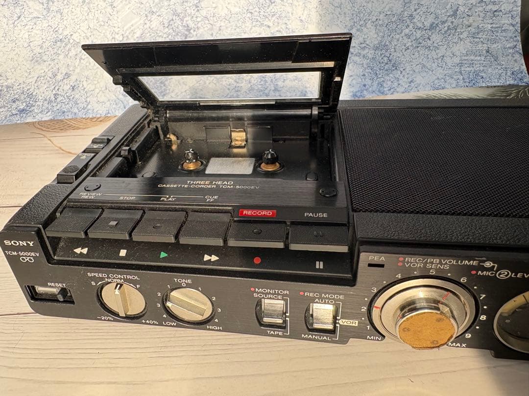 SONYTCM-5000EVプロカセットプレーヤー(レ47)