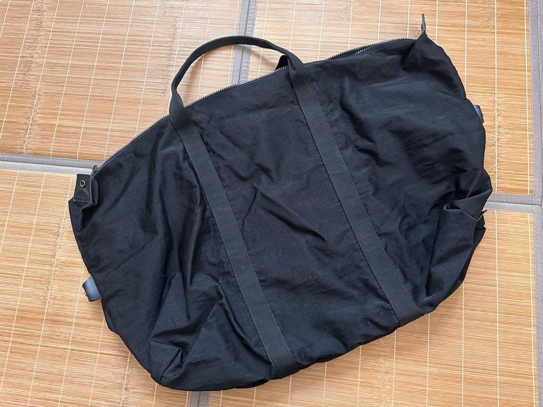 Y'SACCS ブラック ボストンバッグ