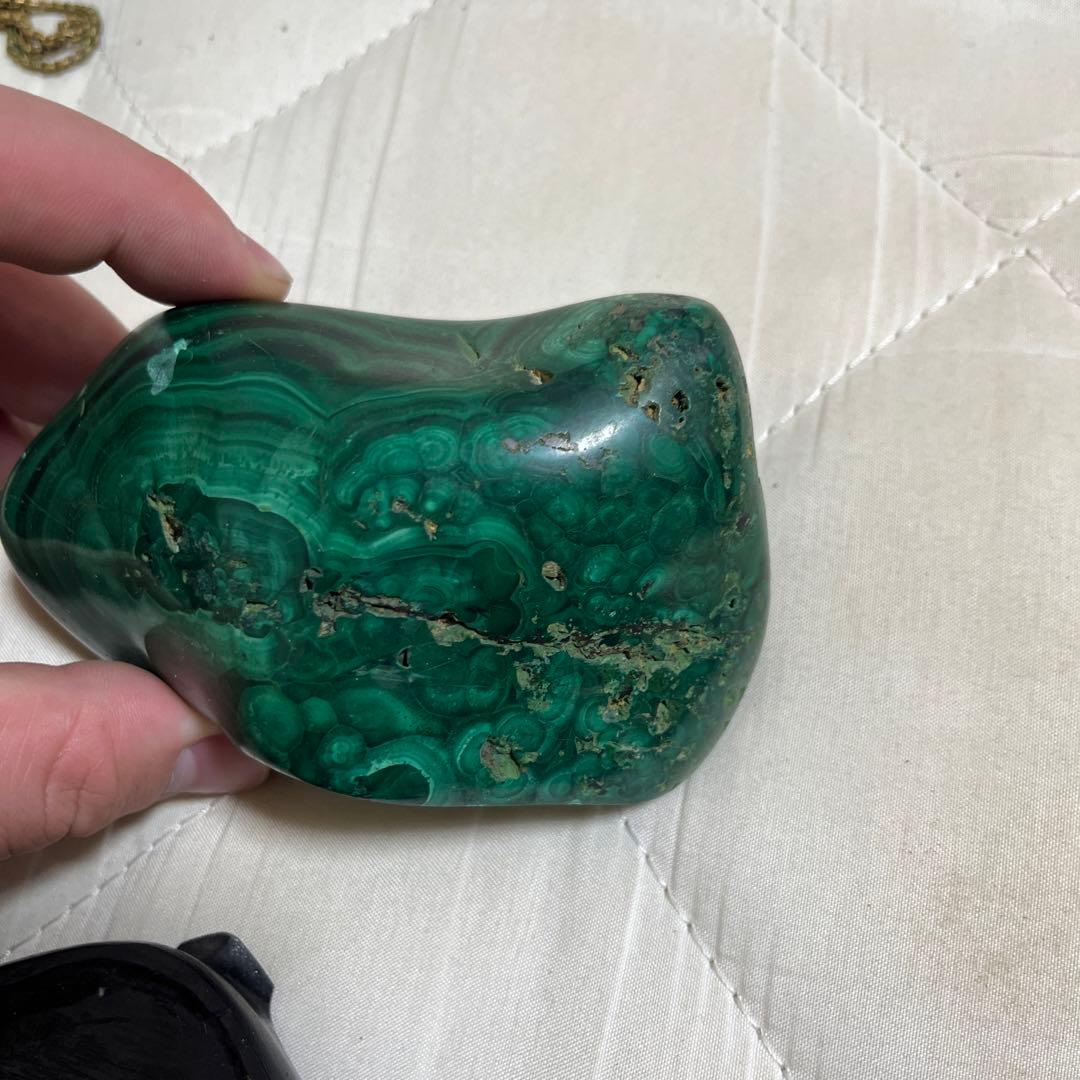 マラカイト 孔雀石 原石